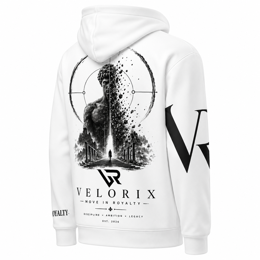 VELORIX" cotton hoodie