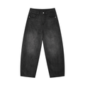 VELORIX" Men's Sunfade Vintage Wash Barrel Leg Jeans